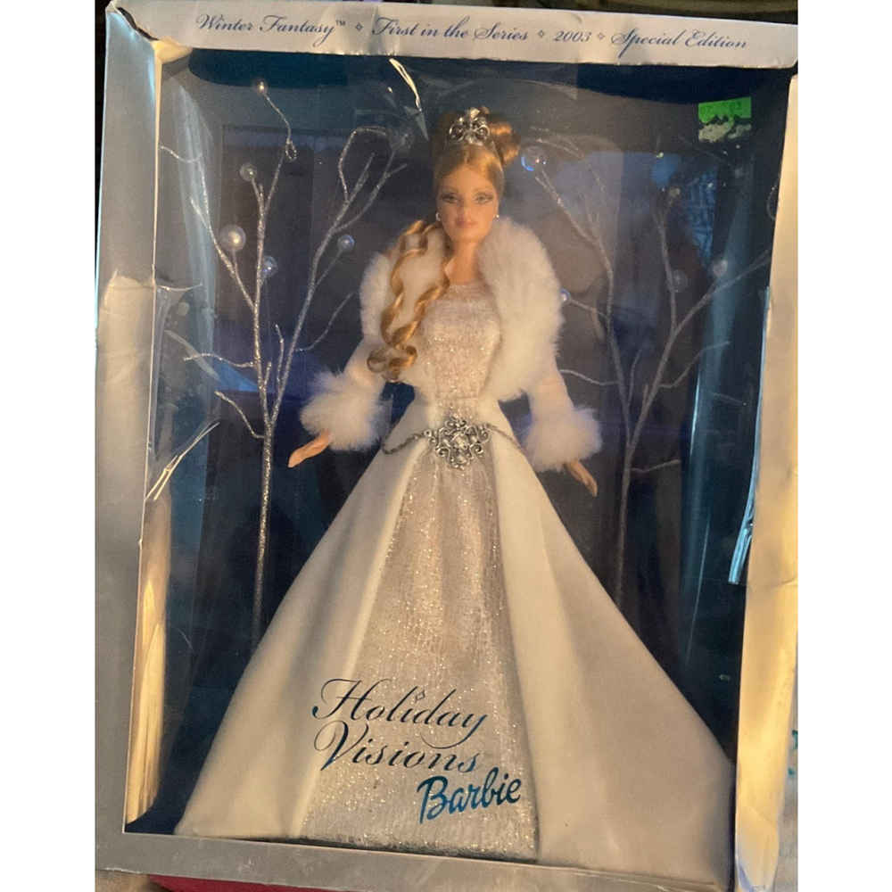 Barbie Holiday Visions 2003 Winter Fantasy First in Series NRFB Mattel Collector